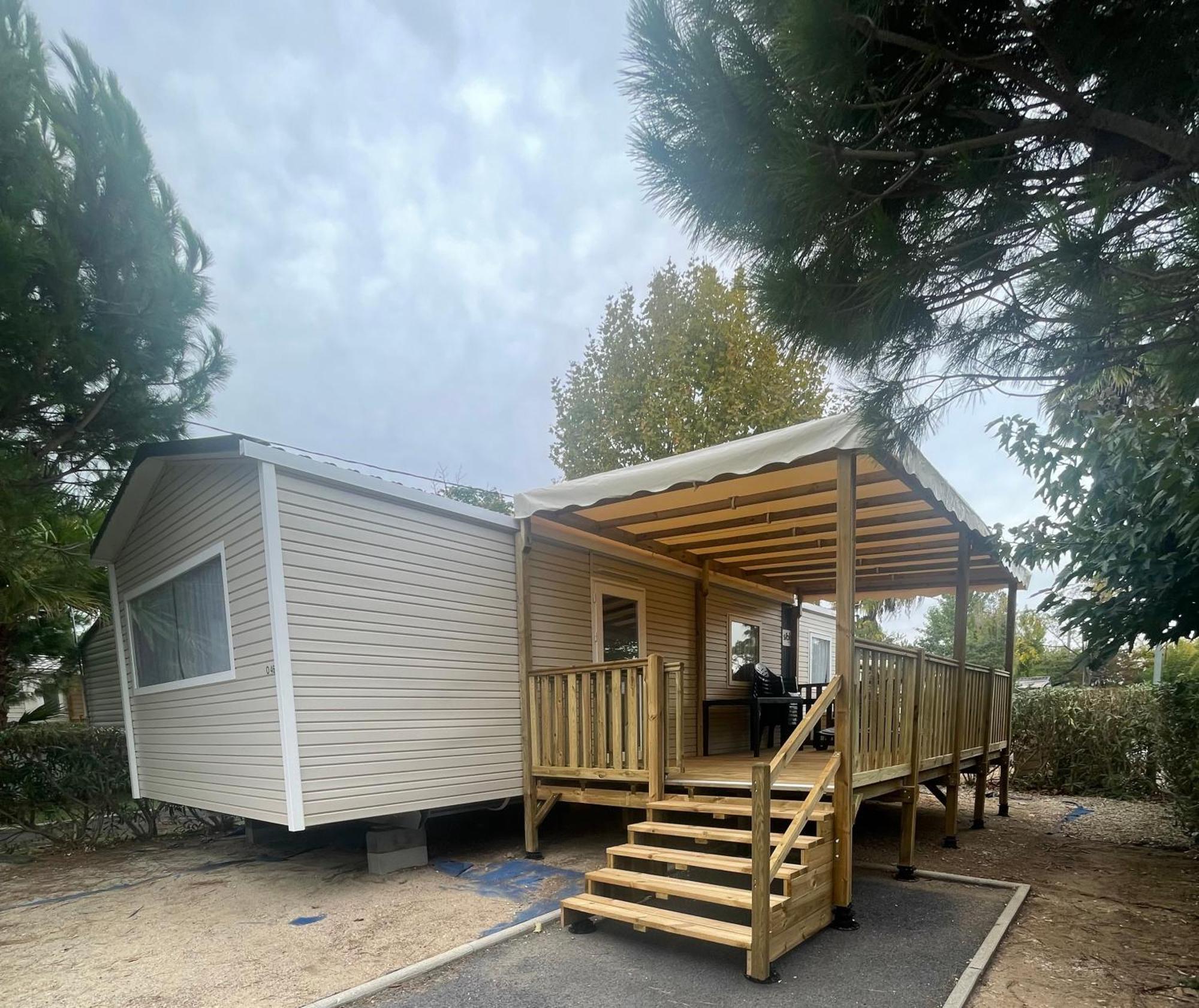 Mobil Home Palmiers 1 Valras-Plage Esterno foto